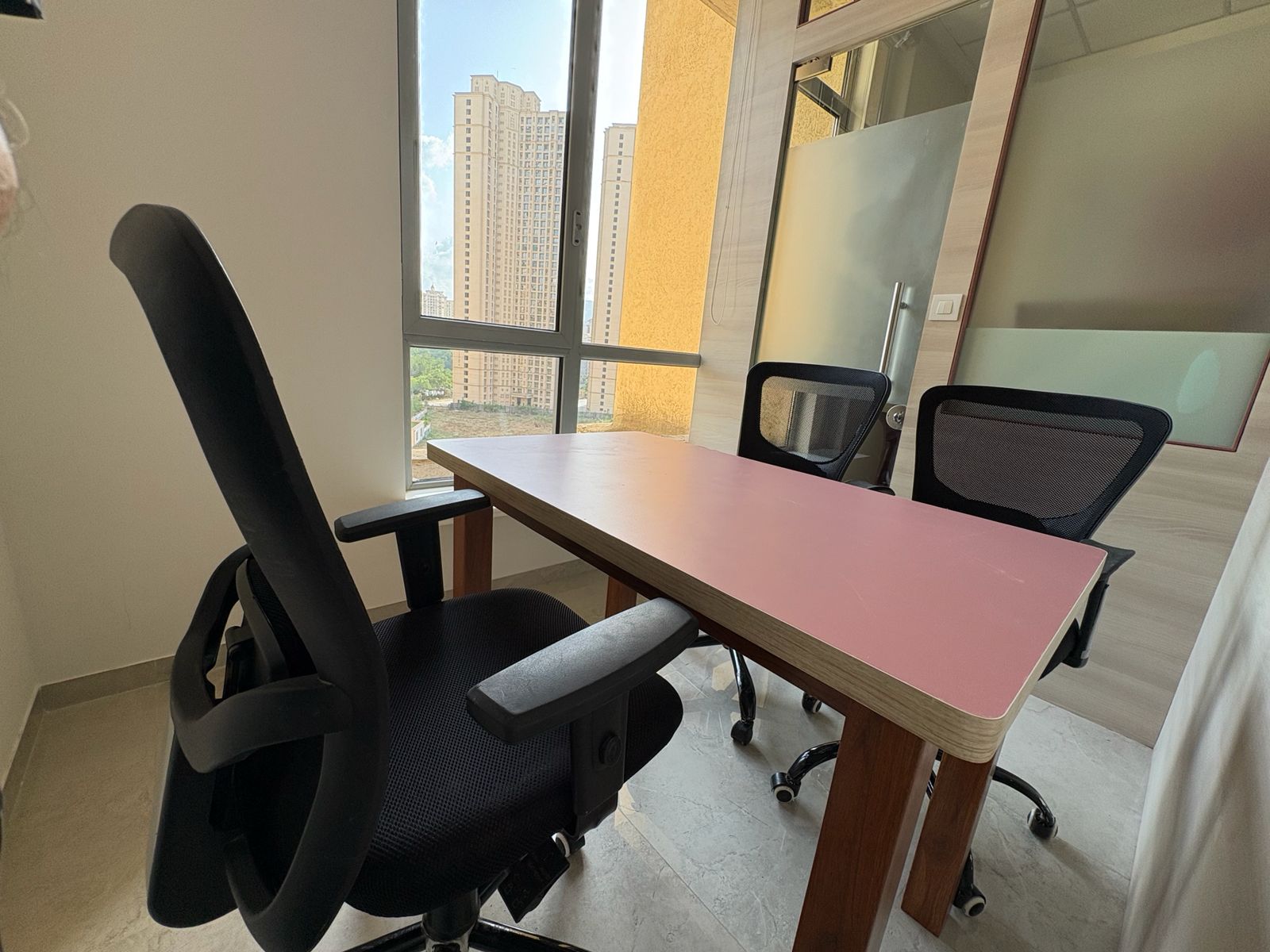 Meeting room at Saviar coworking space